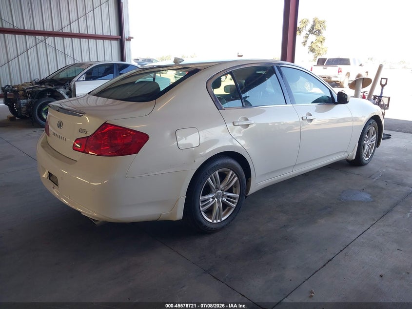 2013 Infiniti G37 VIN JN1CV6AR3DM767745 IAAI salvage auction — NORMAL WEAR, Clear-Dealer Only (North Carolina), sold $750 on 2026-07-16 (photo 4)
