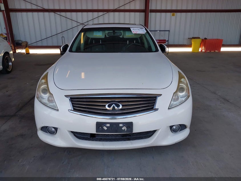 2013 Infiniti G37 VIN JN1CV6AR3DM767745 IAAI salvage auction — NORMAL WEAR, Clear-Dealer Only (North Carolina), sold $750 on 2026-07-16 (photo 6)