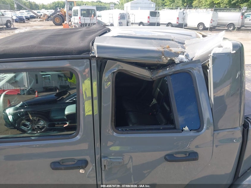 2023 Jeep Gladiator VIN 1C6JJTEG0PL549562 IAAI salvage auction — ROOF, Salvage - 75% Or Less (Maryland), sold $15,750 on 2026-09-15 (photo 6)