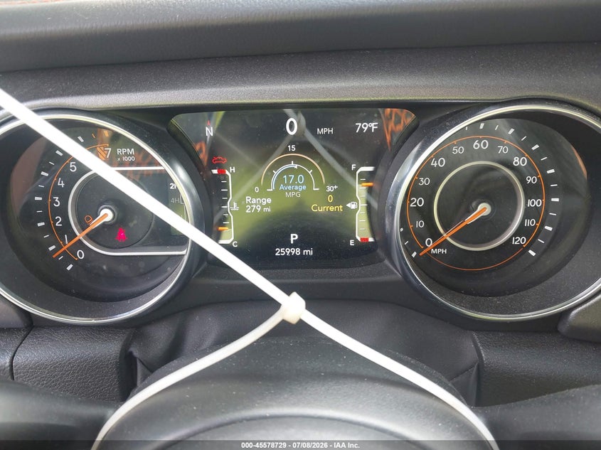 2023 Jeep Gladiator VIN 1C6JJTEG0PL549562 IAAI salvage auction — ROOF, Salvage - 75% Or Less (Maryland), sold $15,750 on 2026-09-15 (photo 7)