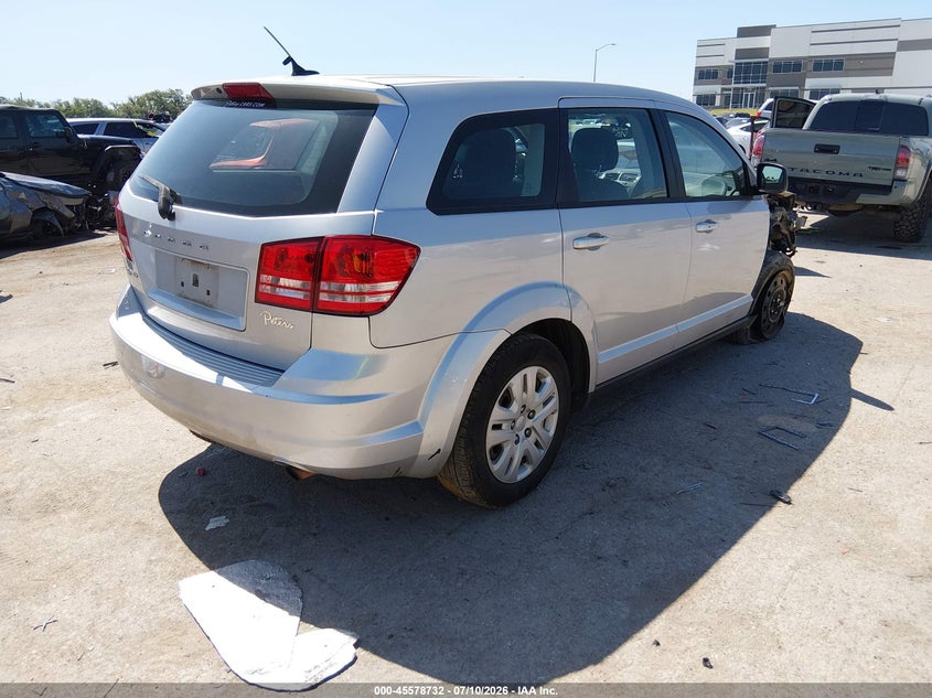2013 Dodge Journey VIN 3C4PDCAB1DT734739 IAAI salvage auction — FRONT END, Salvage (Texas), sold $550 on 2026-07-31 (photo 4)