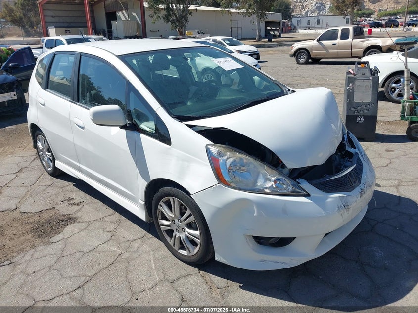 2009 Honda Fit VIN JHMGE88669S060324 IAAI salvage auction — FRONT END, Salvage (California), sold $1,650 on 2026-07-28 (photo 1)