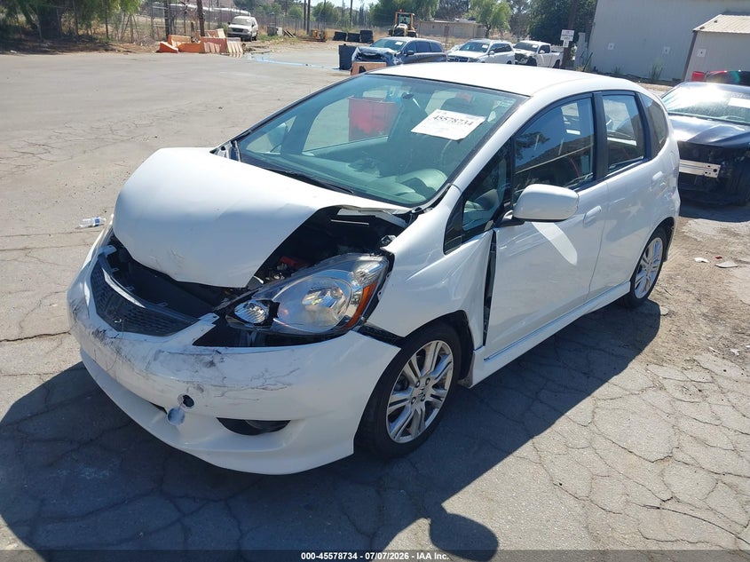 2009 Honda Fit VIN JHMGE88669S060324 IAAI salvage auction — FRONT END, Salvage (California), sold $1,650 on 2026-07-28 (photo 2)
