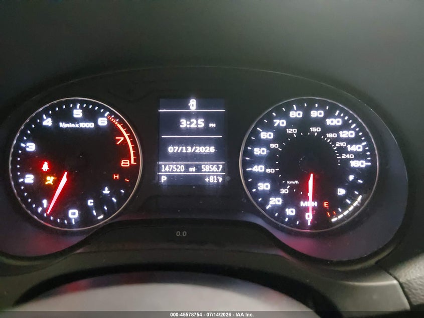 2015 Audi A3 VIN WAUEFGFF2F1139412 IAAI salvage auction — HAIL, Salvage Title, sold $1,650 on 2026-08-03 (photo 7)