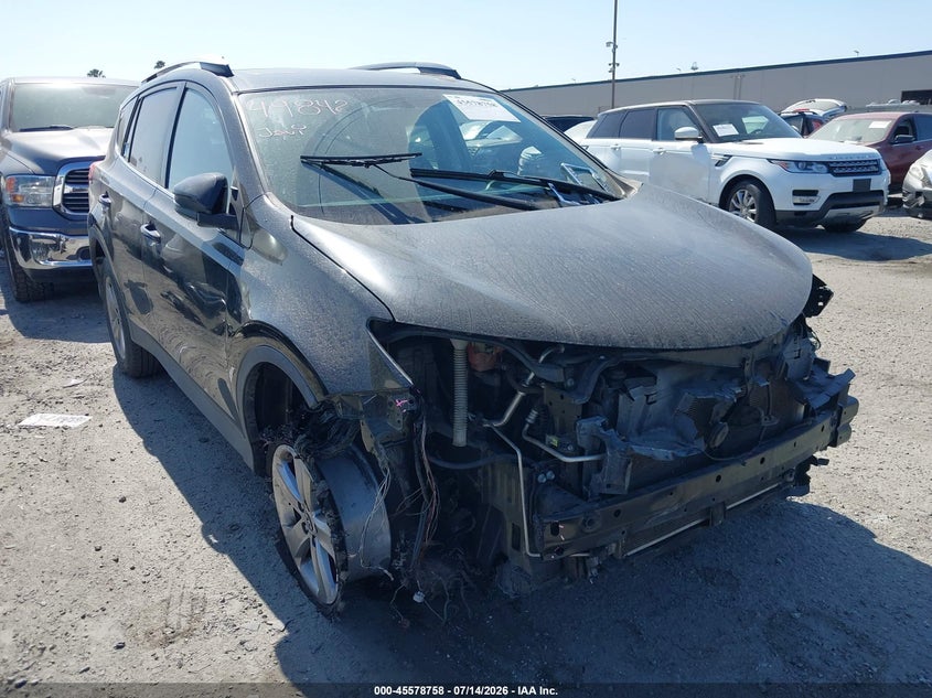2015 Toyota Rav 4 VIN 2T3WFREV6FW190571 IAAI salvage auction — FRONT END, Salvage Certificate (California), sold $3,200 on 2026-07-18 (photo 1)