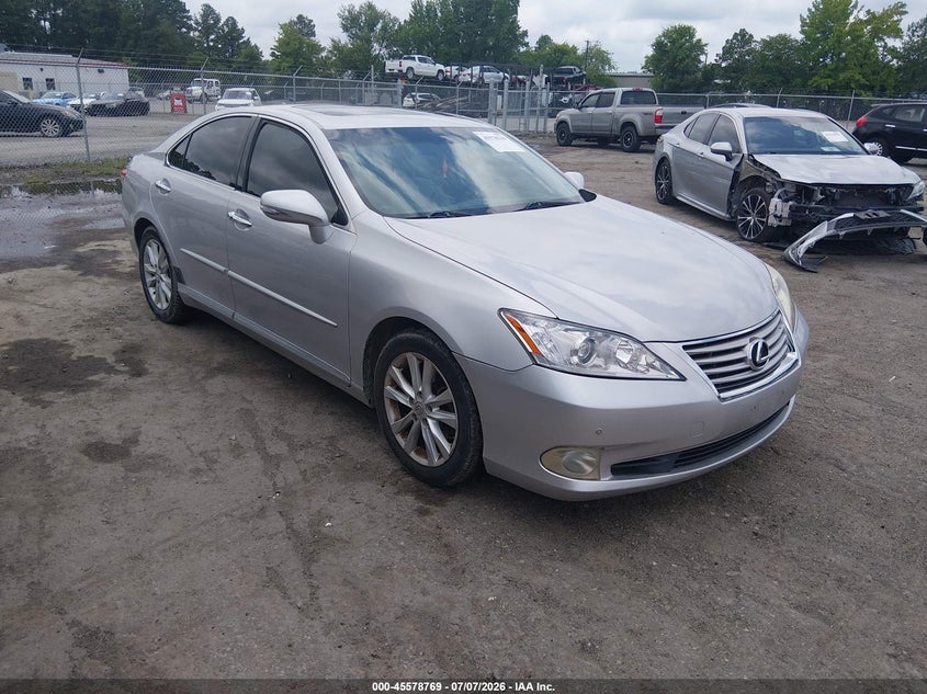 2010 Lexus Es 350 VIN JTHBK1EG8A2408667 IAAI salvage auction — NORMAL WEAR, Clear (Virginia), sold $1,975 on 2026-07-17 (photo 1)
