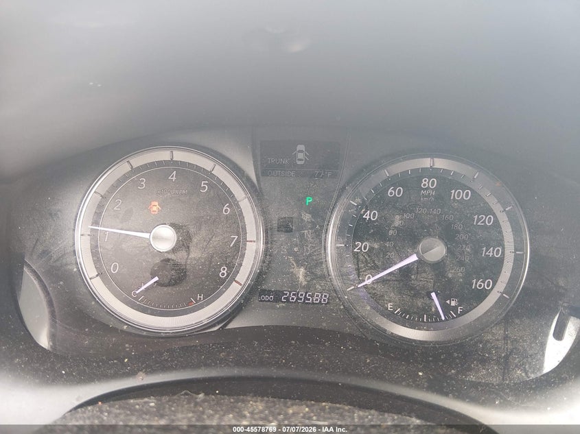 2010 Lexus Es 350 VIN JTHBK1EG8A2408667 IAAI salvage auction — NORMAL WEAR, Clear (Virginia), sold $1,975 on 2026-07-17 (photo 7)