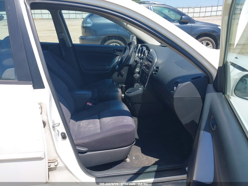 2005 Pontiac Vibe VIN 5Y2SL638X5Z433638 IAAI salvage auction — NORMAL WEAR, Clear (Georgia), sold $625 on 2026-07-11 (photo 5)