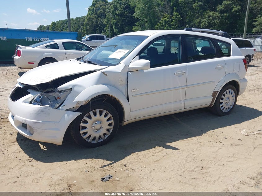 2005 Pontiac Vibe VIN 5Y2SL638X5Z433638 IAAI salvage auction — NORMAL WEAR, Clear (Georgia), sold $625 on 2026-07-11 (photo 6)