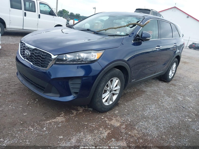 2019 Kia Sorento VIN 5XYPGDA39KG498268 IAAI salvage auction — LEFT FRONT, Salvage Title, sold $4,350 on 2026-07-15 (photo 2)