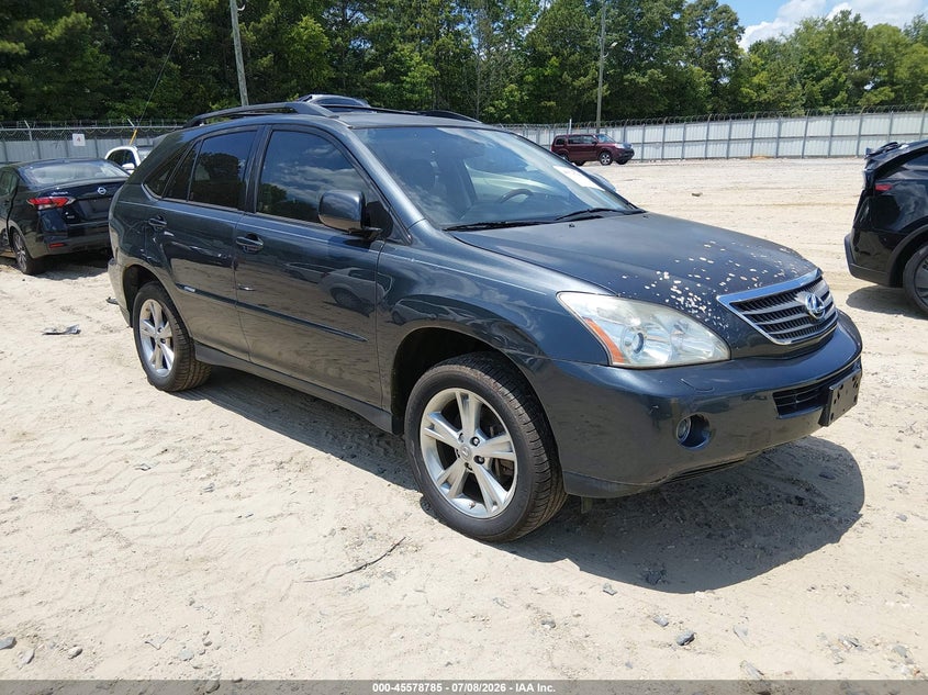 2007 Lexus Rx 400h VIN JTJGW31U272003719 IAAI salvage auction — NORMAL WEAR, Clear (Georgia), sold $825 on 2026-07-30 (photo 1)
