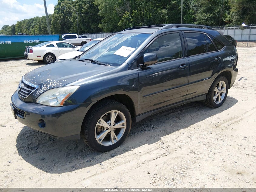 2007 Lexus Rx 400h VIN JTJGW31U272003719 IAAI salvage auction — NORMAL WEAR, Clear (Georgia), sold $825 on 2026-07-30 (photo 2)