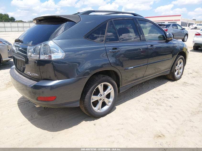 2007 Lexus Rx 400h VIN JTJGW31U272003719 IAAI salvage auction — NORMAL WEAR, Clear (Georgia), sold $825 on 2026-07-30 (photo 4)
