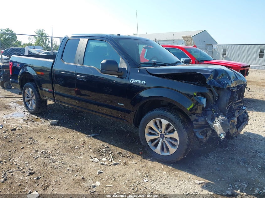 2017 Ford F-150 VIN 1FTEX1EP0HFC32930 IAAI salvage auction — FRONT END, Salvage (Ohio), sold $4,550 on 2026-08-01 (photo 1)