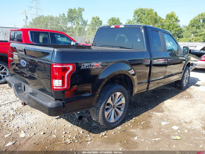 2017 Ford F-150 VIN 1FTEX1EP0HFC32930 IAAI salvage auction — FRONT END, Salvage (Ohio), sold $4,550 on 2026-08-01 (photo 4)