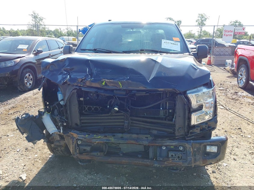 2017 Ford F-150 VIN 1FTEX1EP0HFC32930 IAAI salvage auction — FRONT END, Salvage (Ohio), sold $4,550 on 2026-08-01 (photo 6)