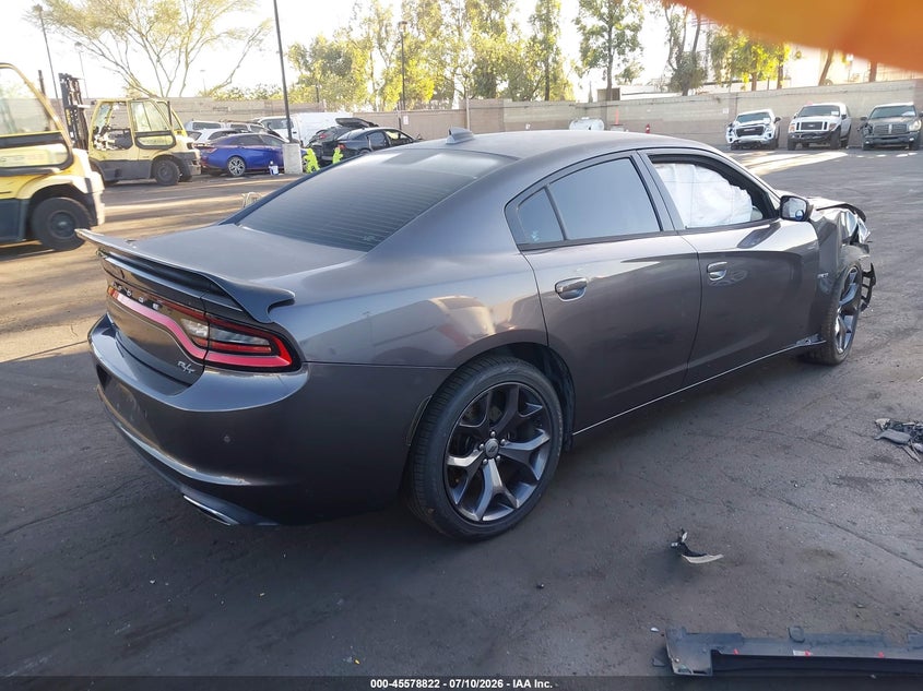 2017 Dodge Charger VIN 2C3CDXCT9HH643944 IAAI salvage auction — RIGHT FRONT, Salvage Certificate (California), sold $3,600 on 2026-08-14 (photo 4)