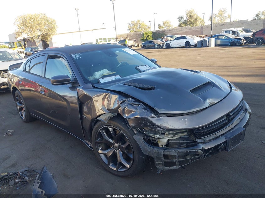 2017 Dodge Charger VIN 2C3CDXCT9HH643944 IAAI salvage auction — RIGHT FRONT, Salvage Certificate (California), sold $3,600 on 2026-08-14 (photo 6)