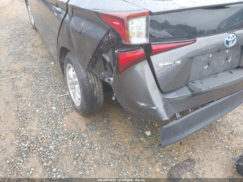 2022 Toyota Prius VIN JTDKAMFU2N3176741 IAAI salvage auction — LEFT REAR, Salvage (Virginia), sold $5,400 on 2026-07-30 (photo 6)