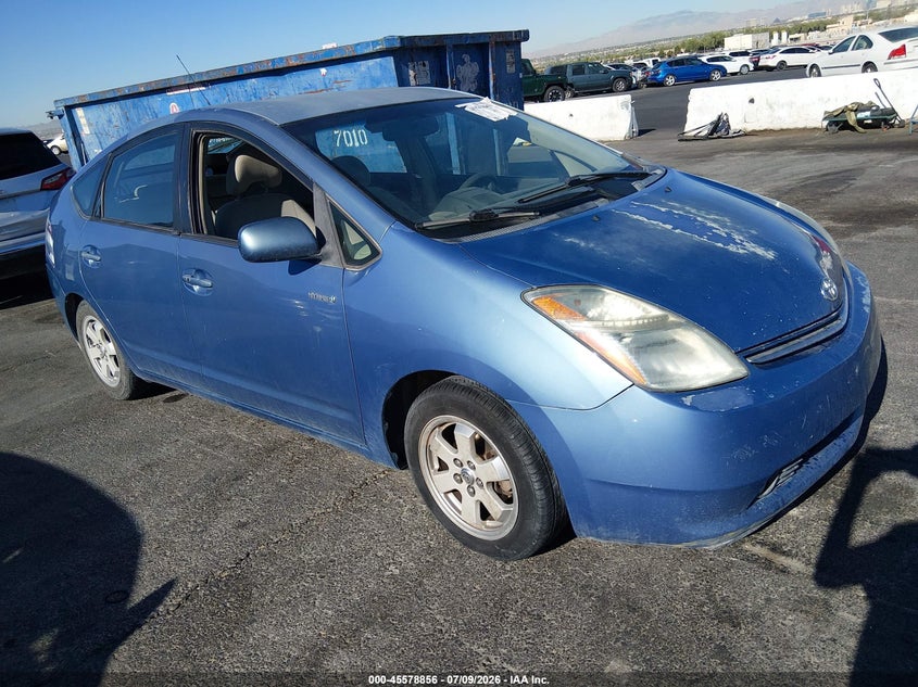 2006 Toyota Prius VIN JTDKB20U767061735 IAAI salvage auction — RIGHT FRONT, Clear (Nevada), sold $100 on 2026-07-24 (photo 1)