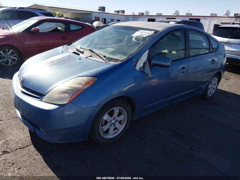 2006 Toyota Prius VIN JTDKB20U767061735 IAAI salvage auction — RIGHT FRONT, Clear (Nevada), sold $100 on 2026-07-24 (photo 2)