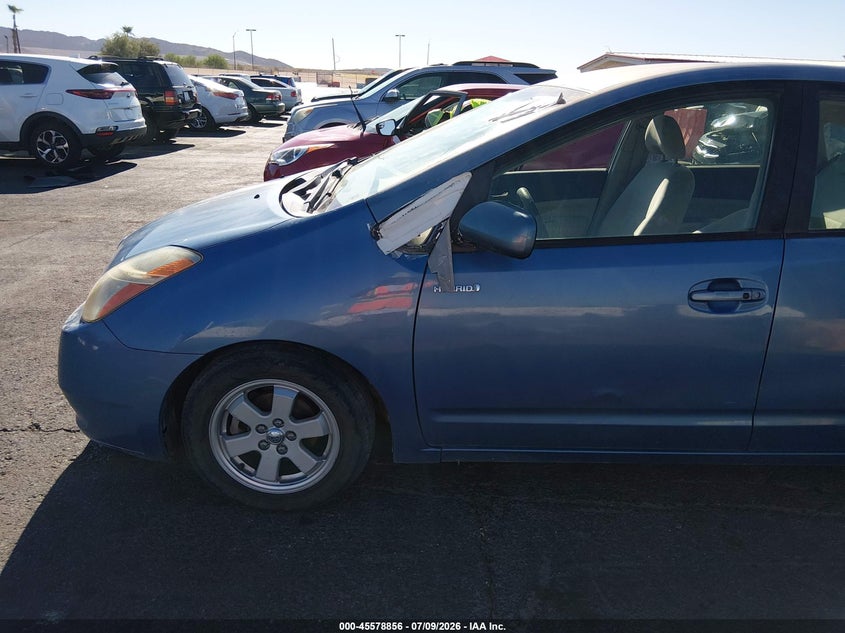 2006 Toyota Prius VIN JTDKB20U767061735 IAAI salvage auction — RIGHT FRONT, Clear (Nevada), sold $100 on 2026-07-24 (photo 6)
