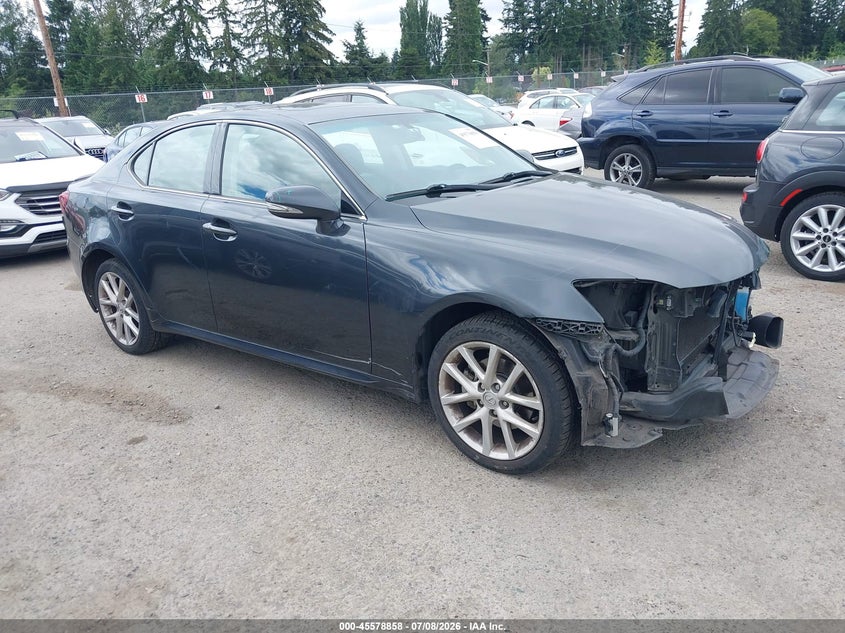 2011 Lexus Is 250 VIN JTHCF5C22B5049596 IAAI salvage auction — FRONT END, Bill Of Sale (Washington), sold $1,700 on 2026-07-15 (photo 1)