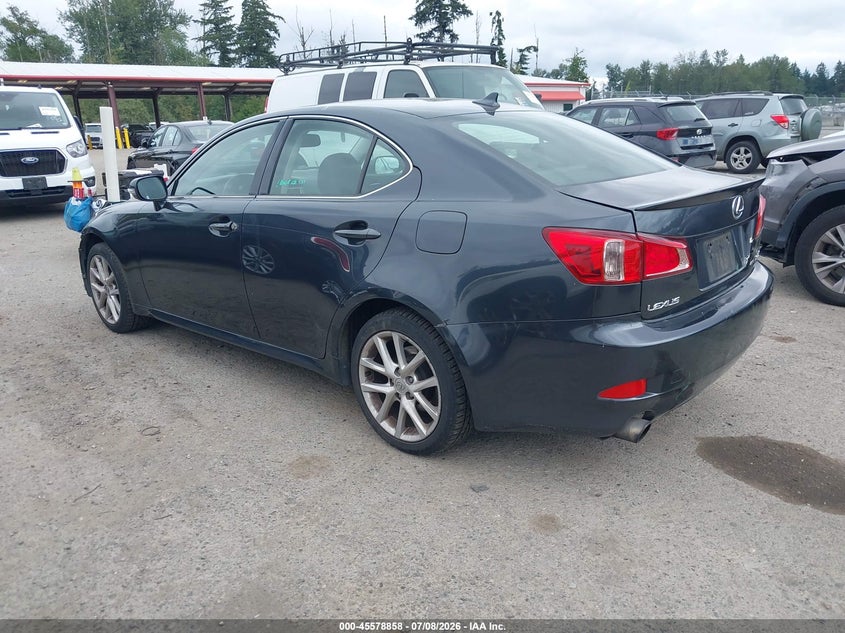 2011 Lexus Is 250 VIN JTHCF5C22B5049596 IAAI salvage auction — FRONT END, Bill Of Sale (Washington), sold $1,700 on 2026-07-15 (photo 3)