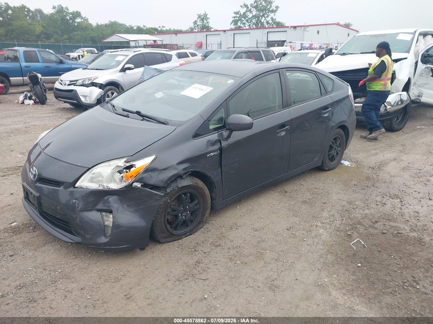 2015 Toyota Prius VIN JTDKN3DU3F0415878 IAAI salvage auction — FRONT END, Salvage (Kentucky), sold $1,500 on 2026-07-31 (photo 2)