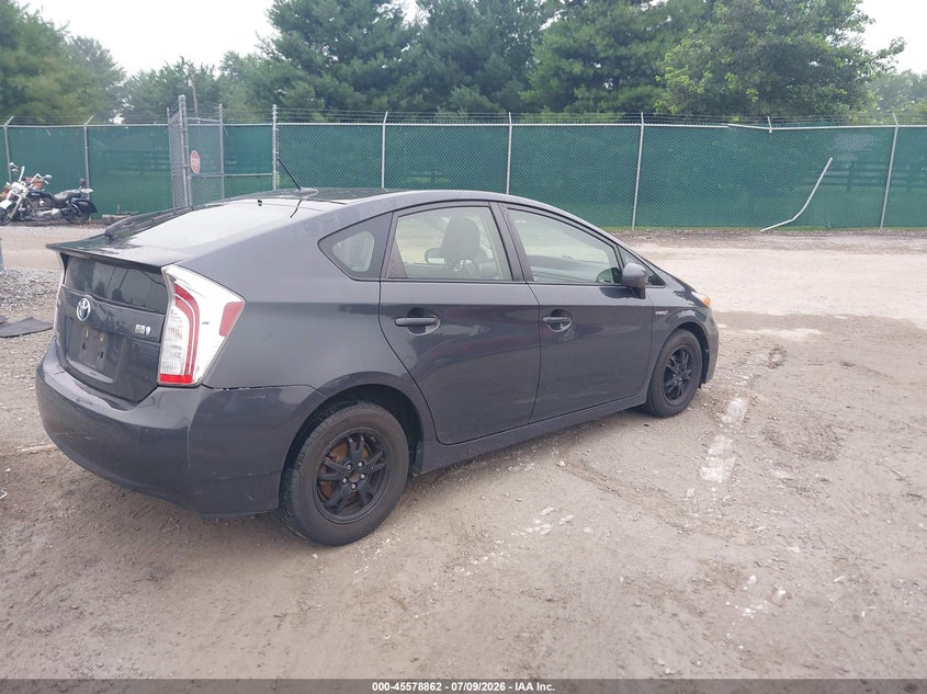 2015 Toyota Prius VIN JTDKN3DU3F0415878 IAAI salvage auction — FRONT END, Salvage (Kentucky), sold $1,500 on 2026-07-31 (photo 4)