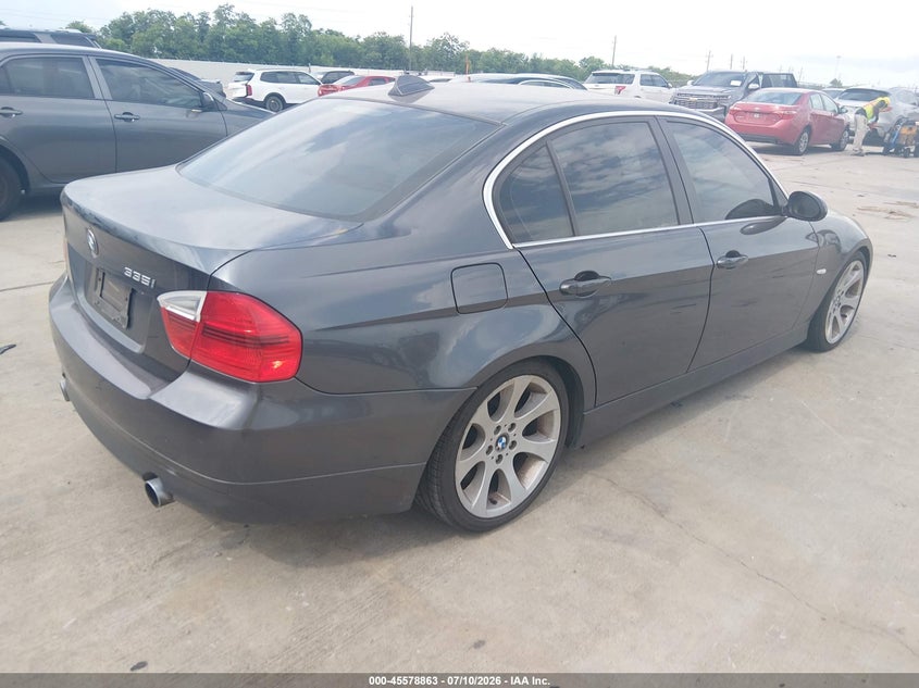 2007 BMW 3 series VIN WBAVB735X7KY61455 IAAI salvage auction — NORMAL WEAR, Original (Texas), sold $425 on 2026-07-17 (photo 4)