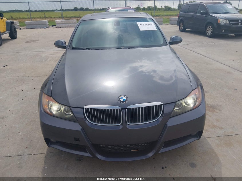 2007 BMW 3 series VIN WBAVB735X7KY61455 IAAI salvage auction — NORMAL WEAR, Original (Texas), sold $425 on 2026-07-17 (photo 6)