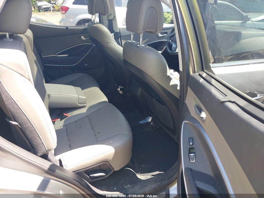 2018 Hyundai Santa fe VIN 5XYZUDLBXJG561110 IAAI salvage auction — REAR END, Salvage (Ohio), sold $3,250 on 2026-07-31 (photo 8)