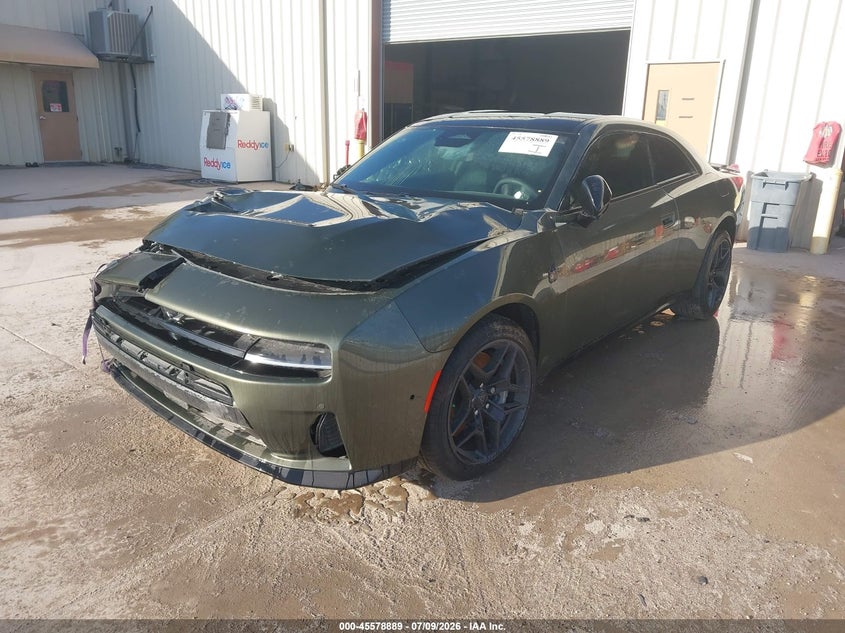 2026 Dodge Charger VIN 2C3CDAMP4TR248538 IAAI salvage auction — RIGHT FRONT, Original (Texas), sold $25 on 2026-07-27 (photo 2)