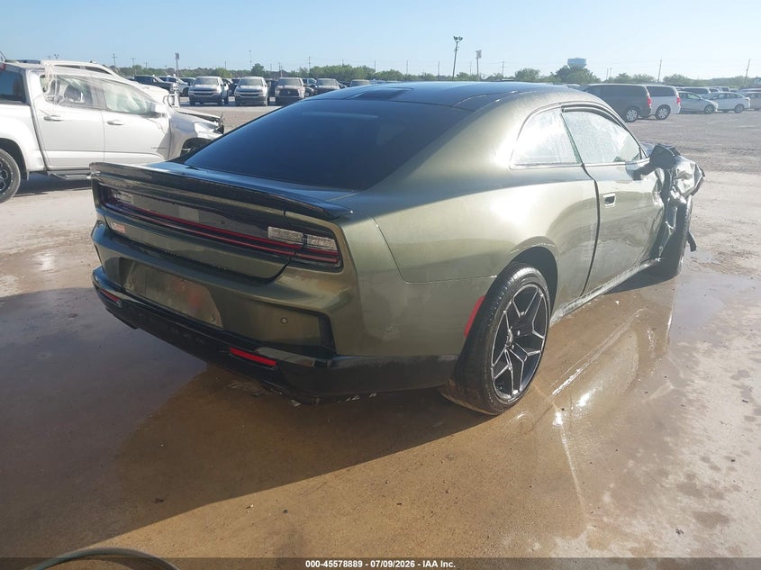2026 Dodge Charger VIN 2C3CDAMP4TR248538 IAAI salvage auction — RIGHT FRONT, Original (Texas), sold $25 on 2026-07-27 (photo 4)