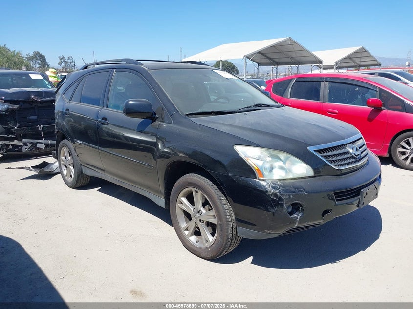 2007 Lexus Rx 400h VIN JTJGW31U272004515 IAAI salvage auction — NORMAL WEAR, Salvage (California), sold $1,075 on 2026-07-29 (photo 1)