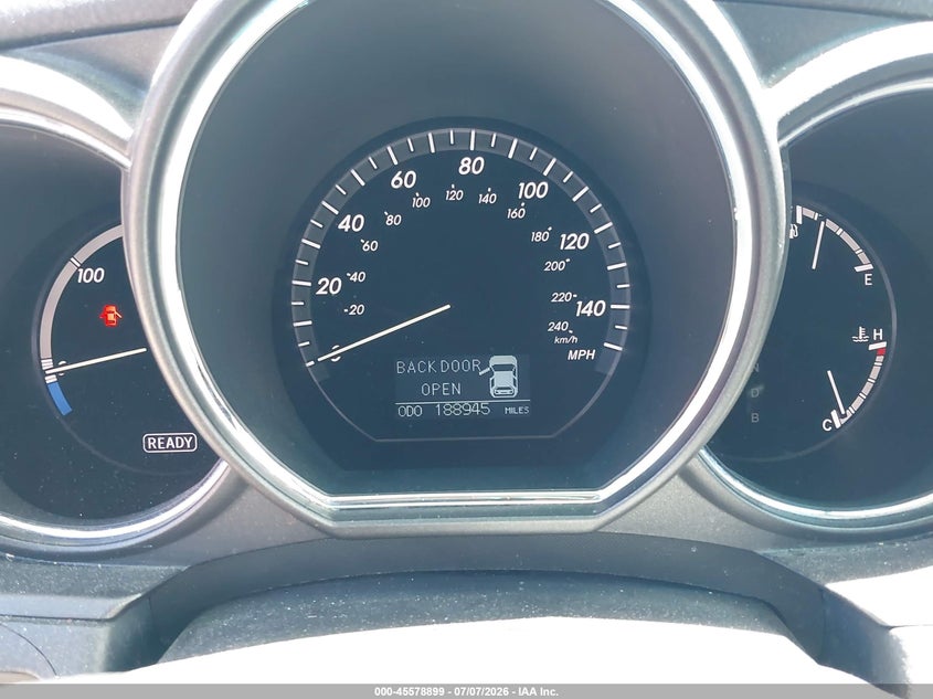2007 Lexus Rx 400h VIN JTJGW31U272004515 IAAI salvage auction — NORMAL WEAR, Salvage (California), sold $1,075 on 2026-07-29 (photo 7)