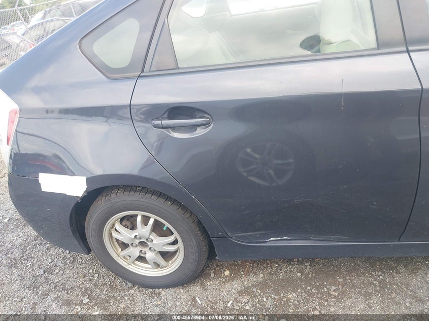 2010 Toyota Prius VIN JTDKN3DU0A0198427 IAAI salvage auction — NORMAL WEAR, Clear (Virginia), sold $650 on 2026-07-21 (photo 6)