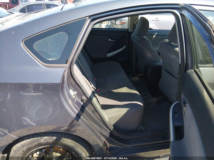 2012 Toyota Prius VIN JTDKN3DUXC1554072 IAAI salvage auction — NORMAL WEAR, Clear (Arkansas), sold $75 on 2026-07-23 (photo 8)
