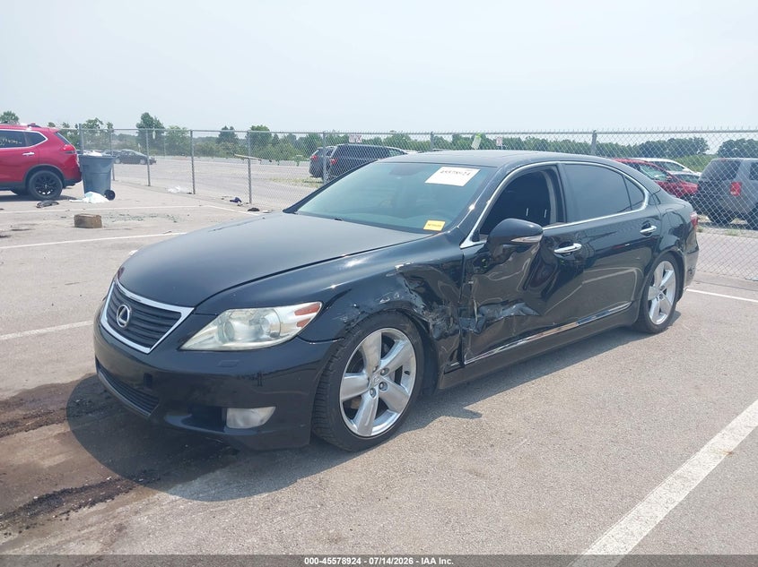 2011 Lexus Ls VIN JTHGL5EF0B5041992 IAAI salvage auction — SIDE, Clear (Indiana), sold $2,500 on 2026-10-03 (photo 2)