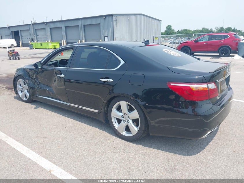 2011 Lexus Ls VIN JTHGL5EF0B5041992 IAAI salvage auction — SIDE, Clear (Indiana), sold $2,500 on 2026-10-03 (photo 3)