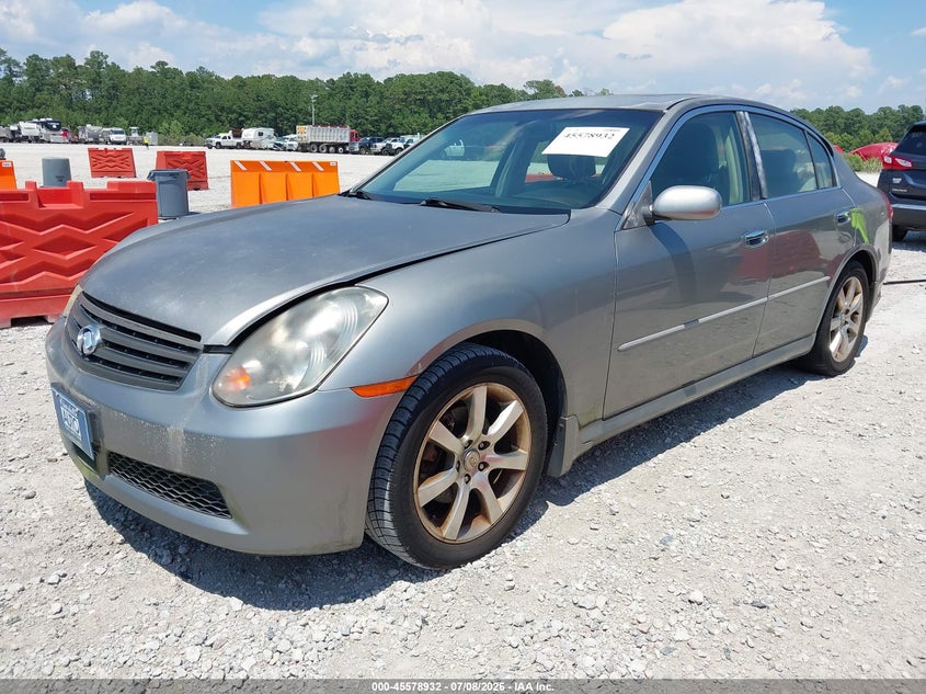 2005 Infiniti G35 VIN JNKCV51F15M311904 IAAI salvage auction — NORMAL WEAR, Clear-Dealer Only (North Carolina), sold $25 on 2026-07-21 (photo 2)