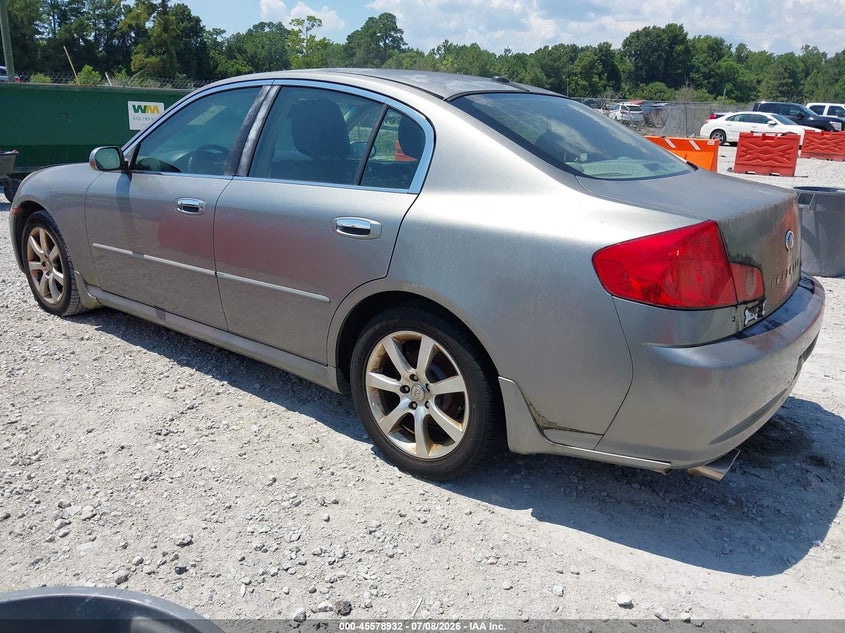2005 Infiniti G35 VIN JNKCV51F15M311904 IAAI salvage auction — NORMAL WEAR, Clear-Dealer Only (North Carolina), sold $25 on 2026-07-21 (photo 3)