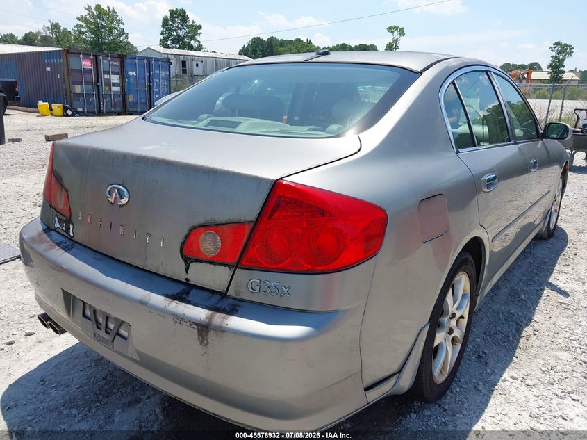 2005 Infiniti G35 VIN JNKCV51F15M311904 IAAI salvage auction — NORMAL WEAR, Clear-Dealer Only (North Carolina), sold $25 on 2026-07-21 (photo 6)