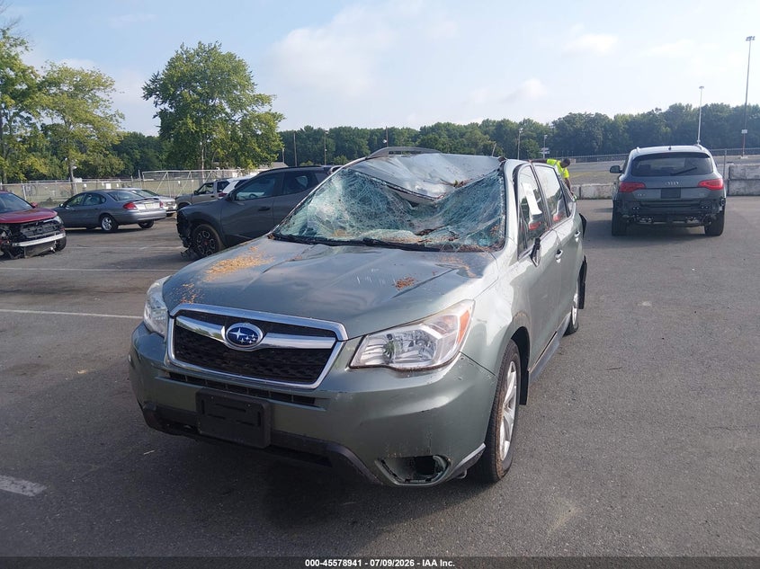 2015 Subaru Forester VIN JF2SJABC7FH484098 IAAI salvage auction — STORM DAMAGE, Clear (Pennsylvania), sold $25 on 2026-07-20 (photo 2)