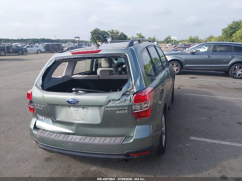 2015 Subaru Forester VIN JF2SJABC7FH484098 IAAI salvage auction — STORM DAMAGE, Clear (Pennsylvania), sold $25 on 2026-07-20 (photo 4)