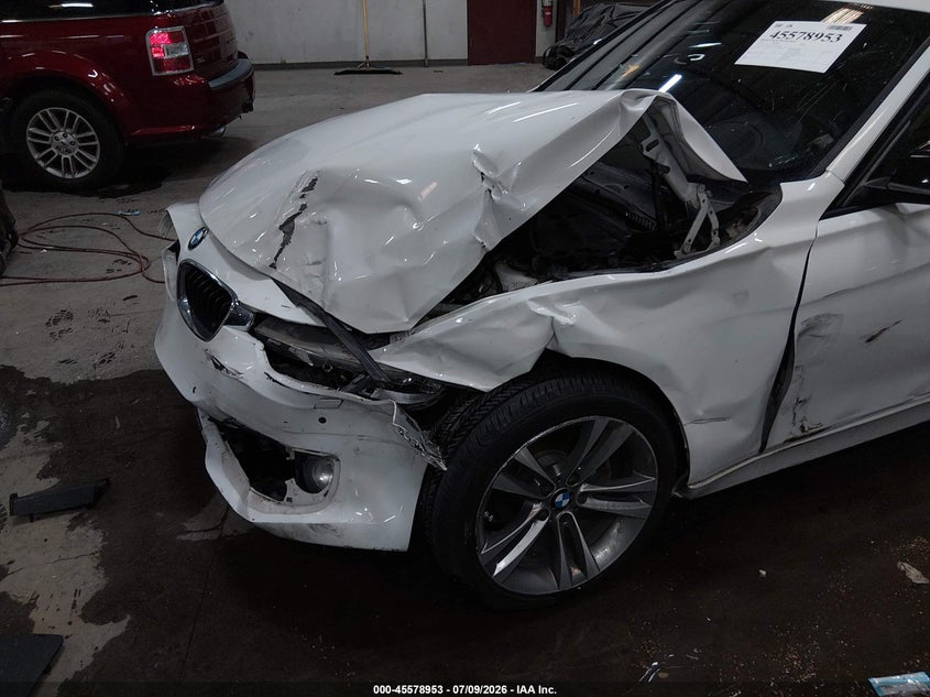 2014 BMW 3er VIN WBA3D5C52EKX97625 IAAI salvage auction — FRONT END, Salvage (Idaho), sold $1,400 on 2026-08-21 (photo 6)