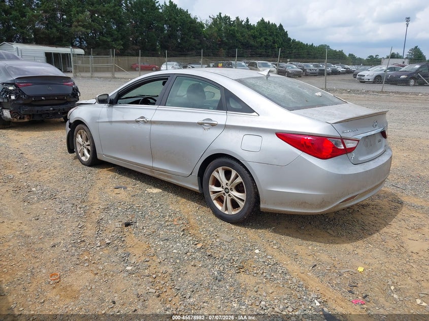 2011 Hyundai Sonata VIN 5NPEC4ACXBH254530 IAAI salvage auction — NORMAL WEAR, Clear (Virginia), sold $350 on 2026-07-27 (photo 3)