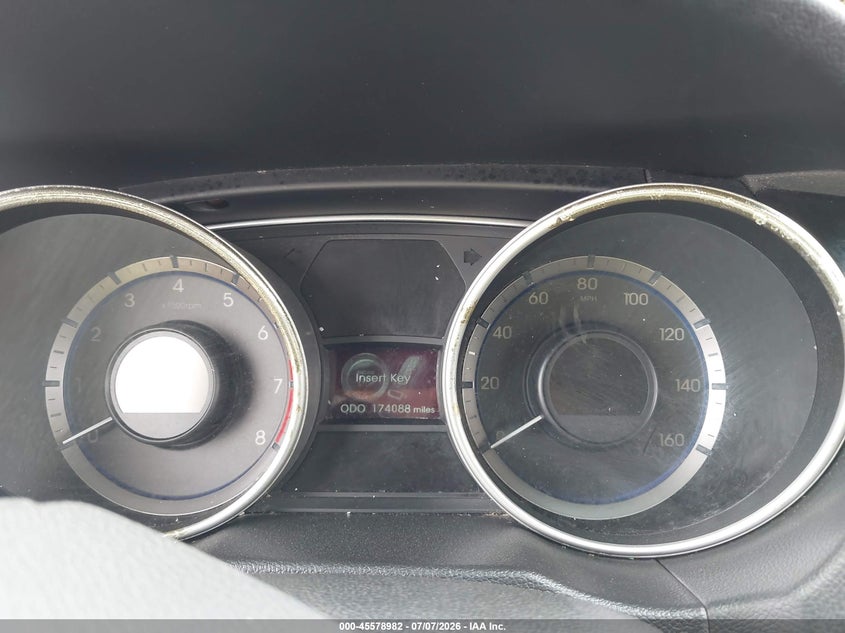 2011 Hyundai Sonata VIN 5NPEC4ACXBH254530 IAAI salvage auction — NORMAL WEAR, Clear (Virginia), sold $350 on 2026-07-27 (photo 7)