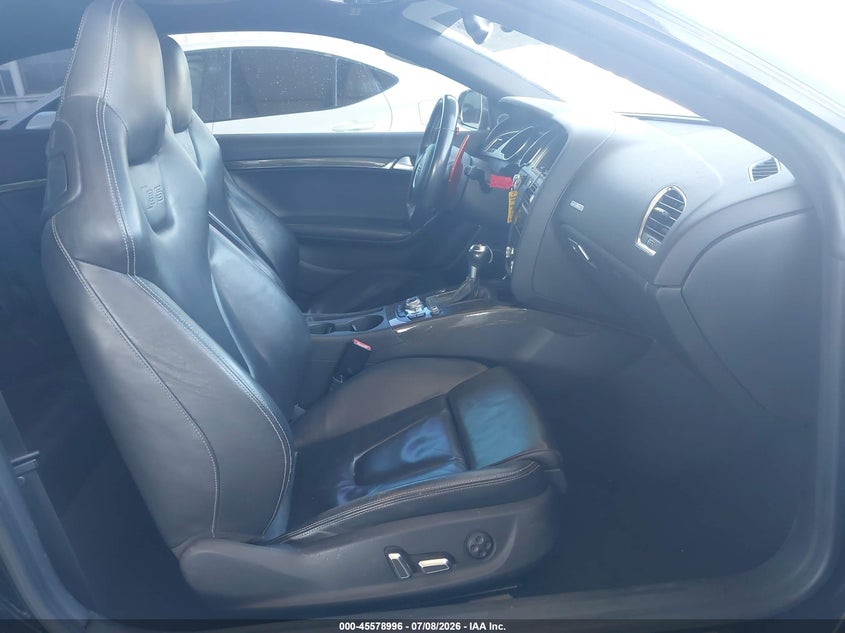 2013 Audi S5 VIN WAUCGAFR4DA001587 IAAI salvage auction — FRONT END, Salvage (California), sold $2,900 on 2026-07-28 (photo 5)